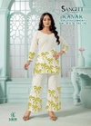 Kanak By Sangeet Linen Cotton Discharge Printed Co Ord Set Exporters In India